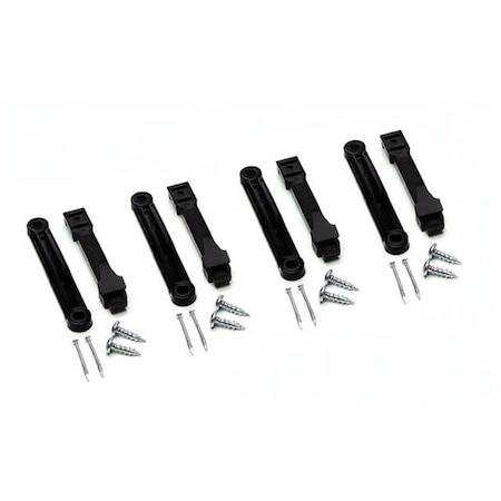 Electriduct Picture Perfect Hanger 6lbs- Black- 24pk HM-PPH-24B